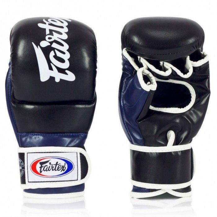 Перчатки Fairtex FGV18 black blue L