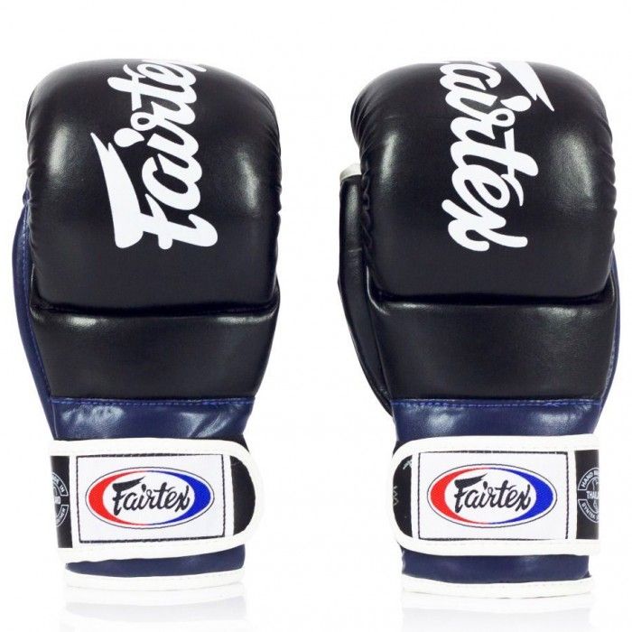 Перчатки Fairtex FGV18 black blue M