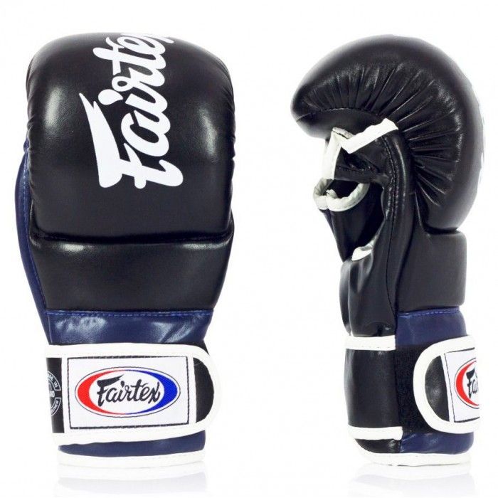 Перчатки Fairtex FGV18 black blue XL