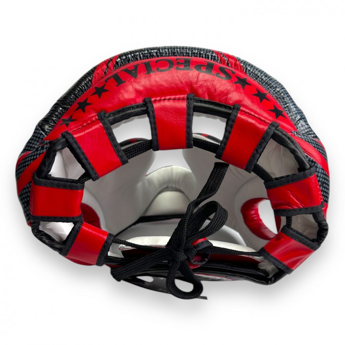Шлем боксерский Twins Special FHGL3-TW5 black red XL