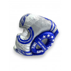Шлем боксерский Twins Special FHGL3-TW5 white blue XL