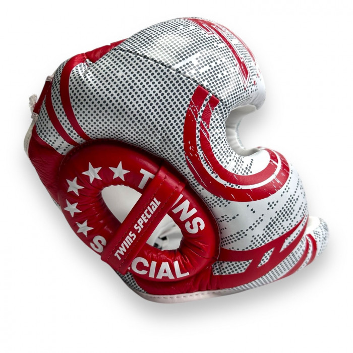 Шлем боксерский Twins Special FHGL3-TW5 white red XL