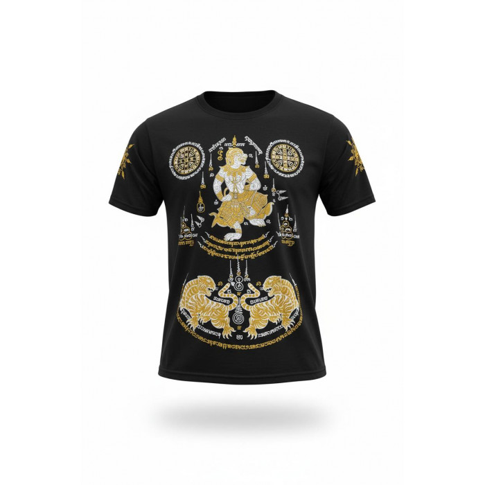 Футболка Тайский бокс Hanuman Gold S