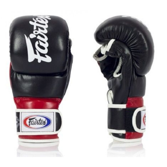 Перчатки Fairtex FGV18 black red XL