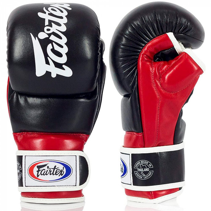 Перчатки Fairtex FGV18 black red XL