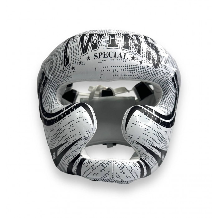 Шлем боксерский Twins Special FHGL3-TW5 white black M