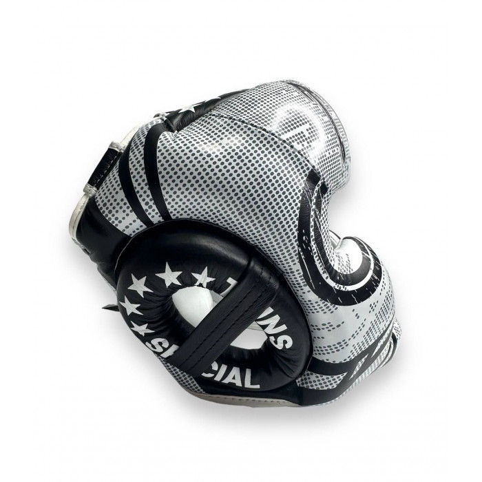 Шлем боксерский Twins Special FHGL3-TW5 white black L