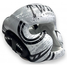 Шлем боксерский Twins Special FHGL3-TW5 white black XL