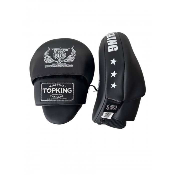 Средние боксёрские лапы Top King TKFMS black black