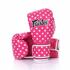 Боксерские перчатки Fairtex BGV14 polka dot 10 oz