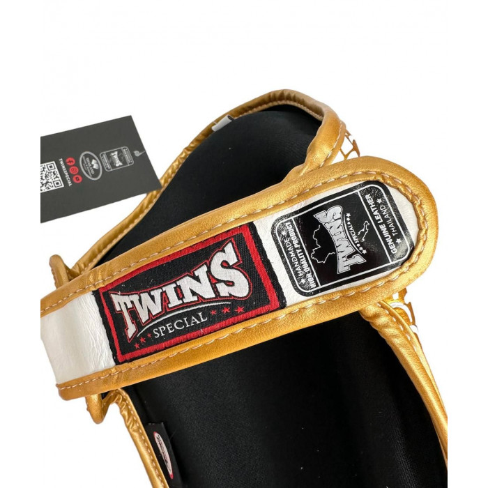Защита голени Twins Special FSGL10-49 white gold - XL