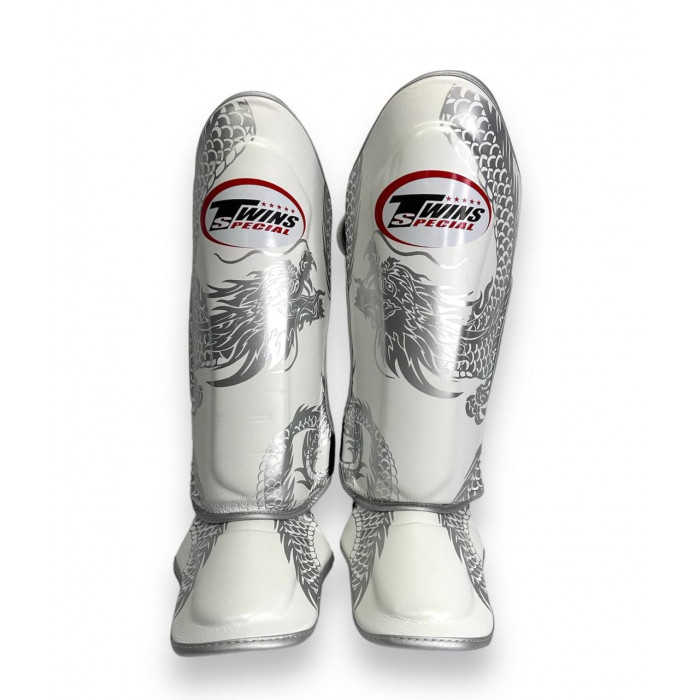 Защита голени Twins Special FSGL10-49 white silver - XL