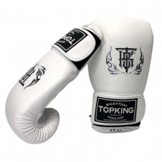 Перчатки боксёрские Top King "Ultimate" TKBGUV white 12 oz