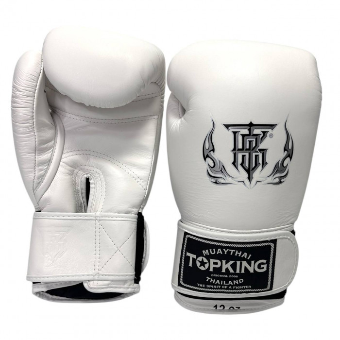 Перчатки боксёрские Top King Ultimate TKBGUV white 14 oz