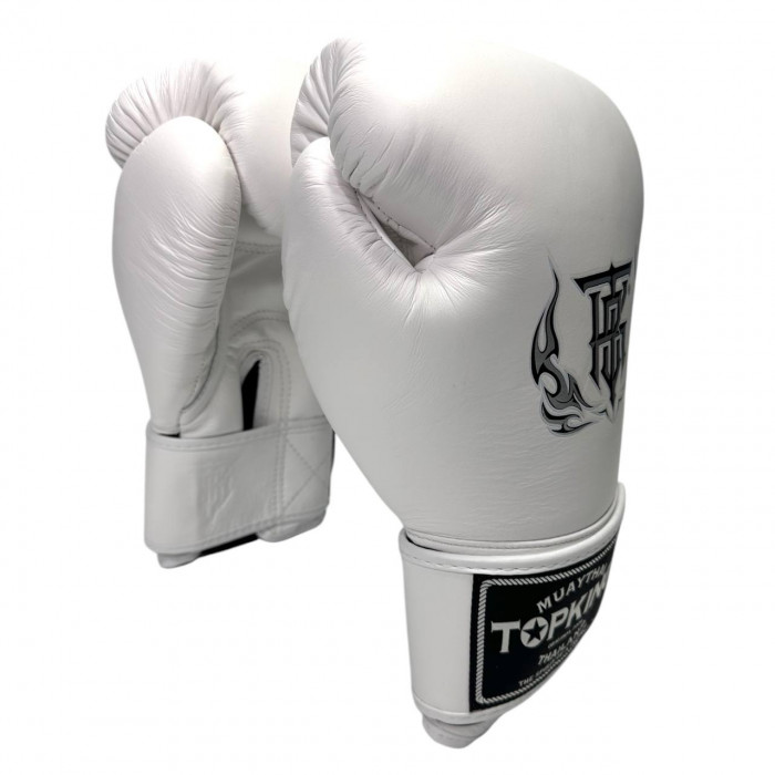 Перчатки боксёрские Top King Ultimate TKBGUV white 14 oz