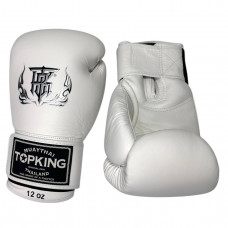 Перчатки боксёрские Top King "Ultimate" TKBGUV white 18 oz