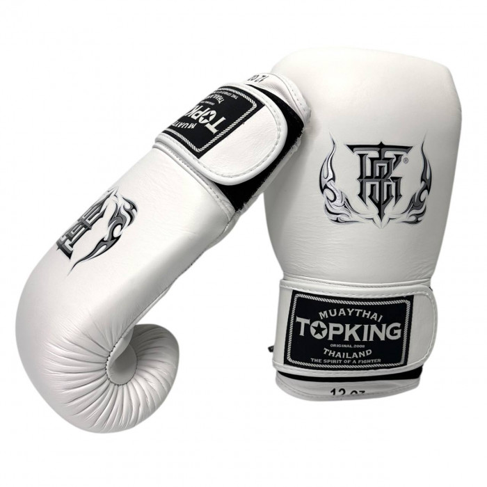 Перчатки боксёрские Top King Ultimate TKBGUV white 18 oz