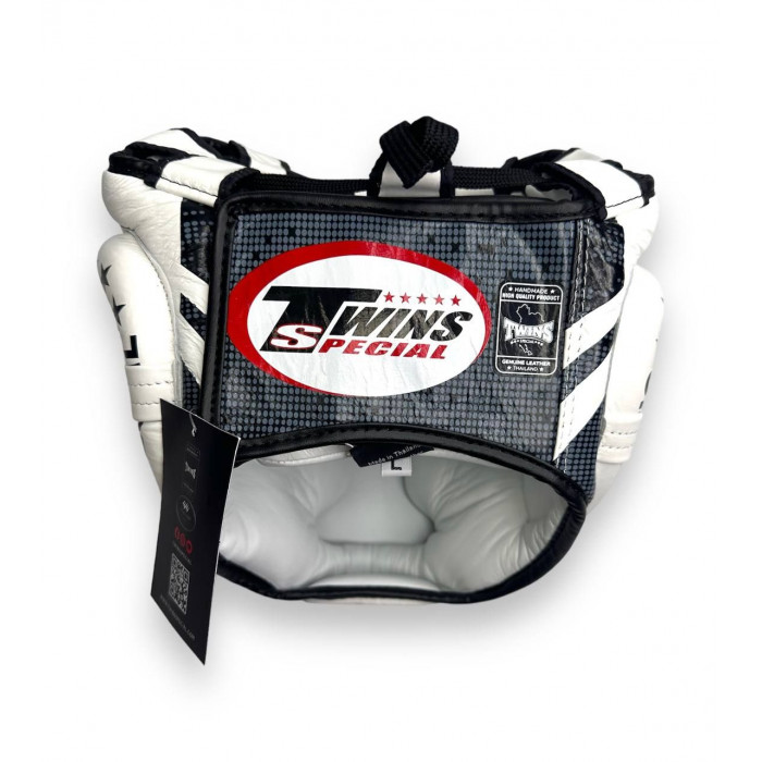 Шлем боксерский Twins Special FHGL3-TW5 black white M
