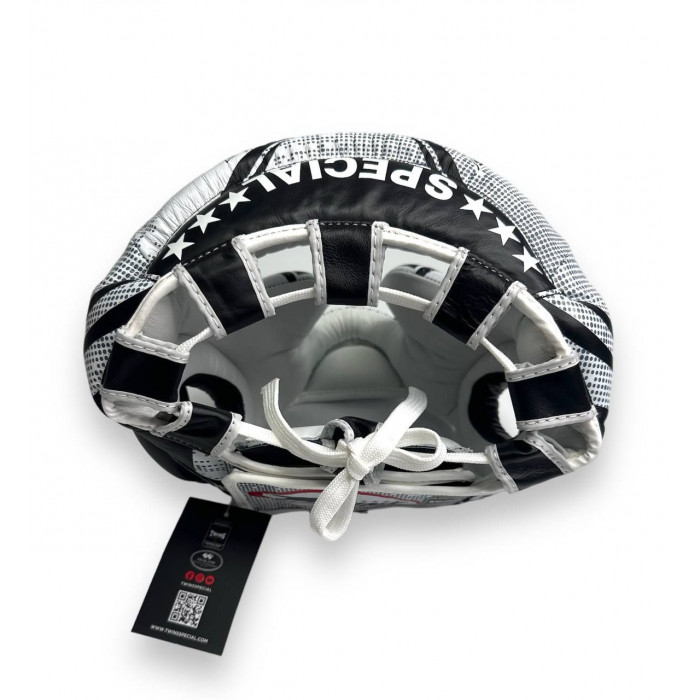 Шлем боксерский Twins Special FHGL3-TW5 black white M