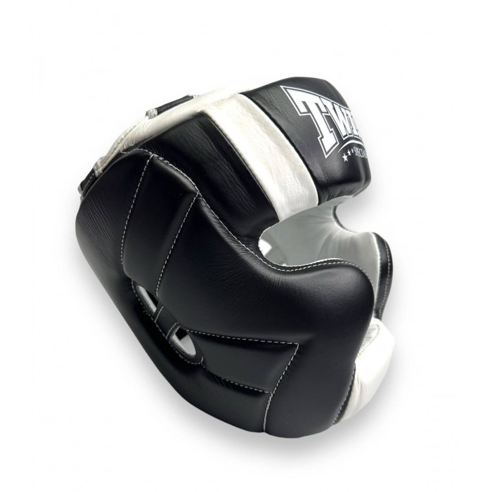 Шлем боксерский Twins Special HGL11 black white L