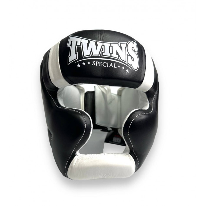 Шлем боксерский Twins Special HGL11 black white M
