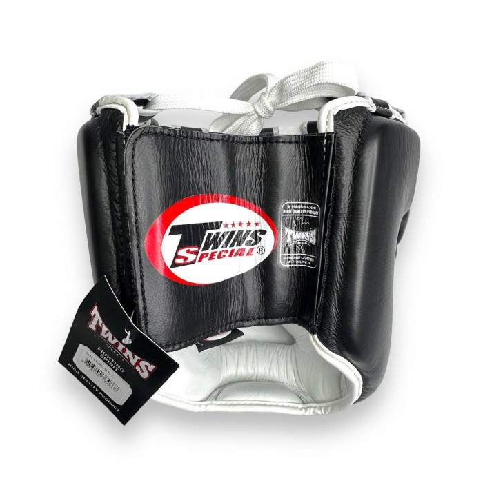 Шлем боксерский Twins Special HGL11 black white M