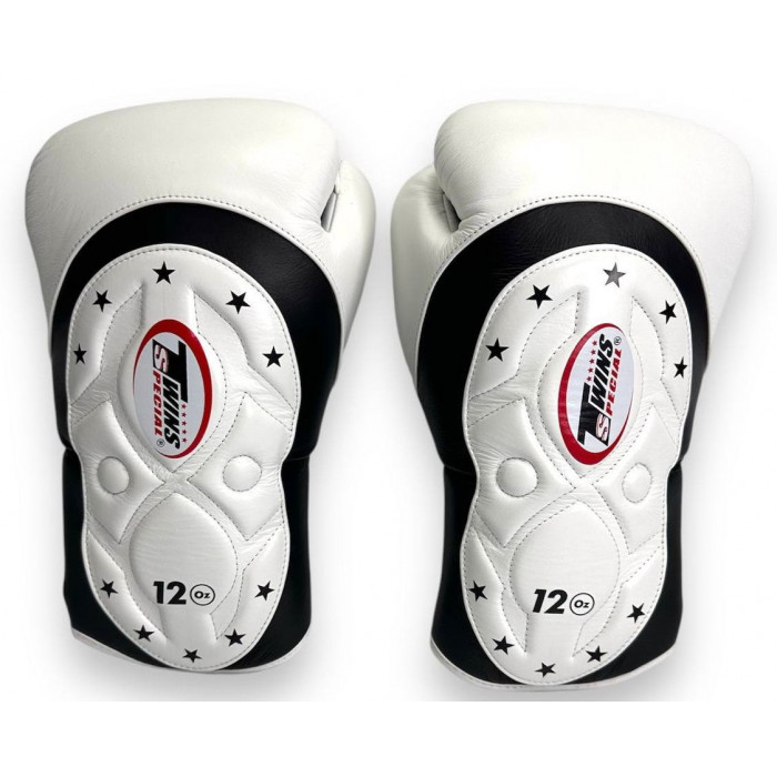 Боксерские перчатки BGVL6 black-white 12 oz
