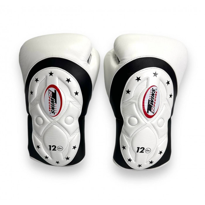 Боксерские перчатки BGVL6 black-white 12 oz