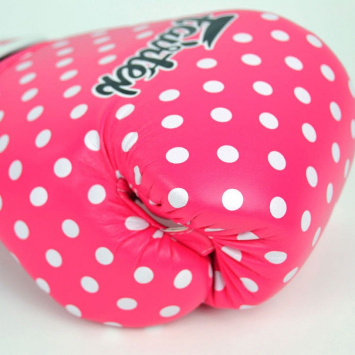 Боксерские перчатки Fairtex BGV14 polka dot 14 oz