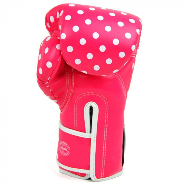 Боксерские перчатки Fairtex BGV14 polka dot 14 oz