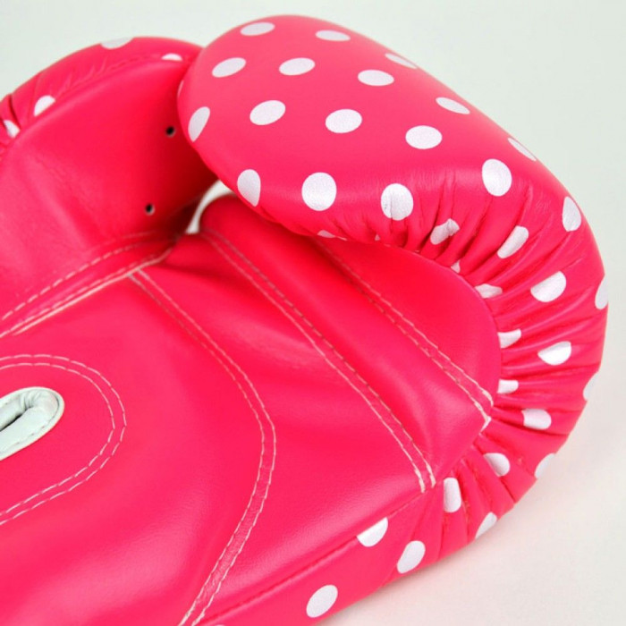 Боксерские перчатки Fairtex BGV14 polka dot 14 oz
