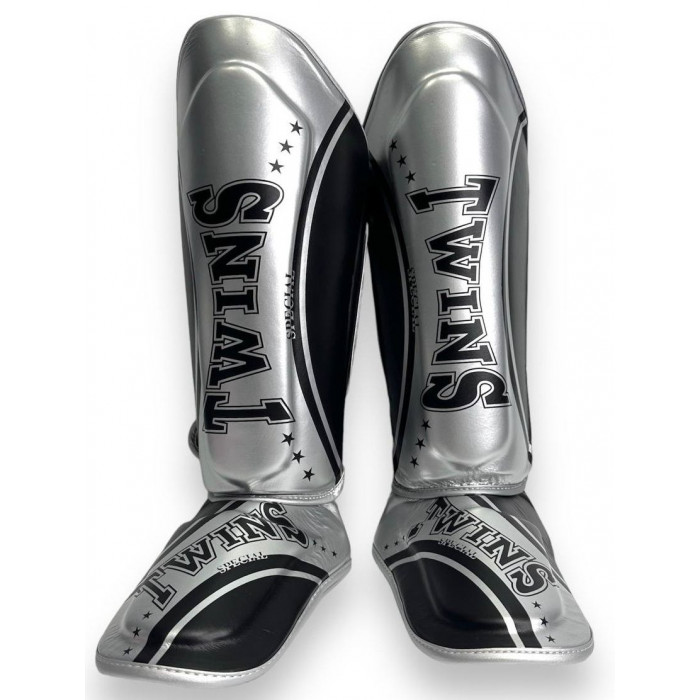 Защита голени Twins Special FSGL10-TW4 black silver L