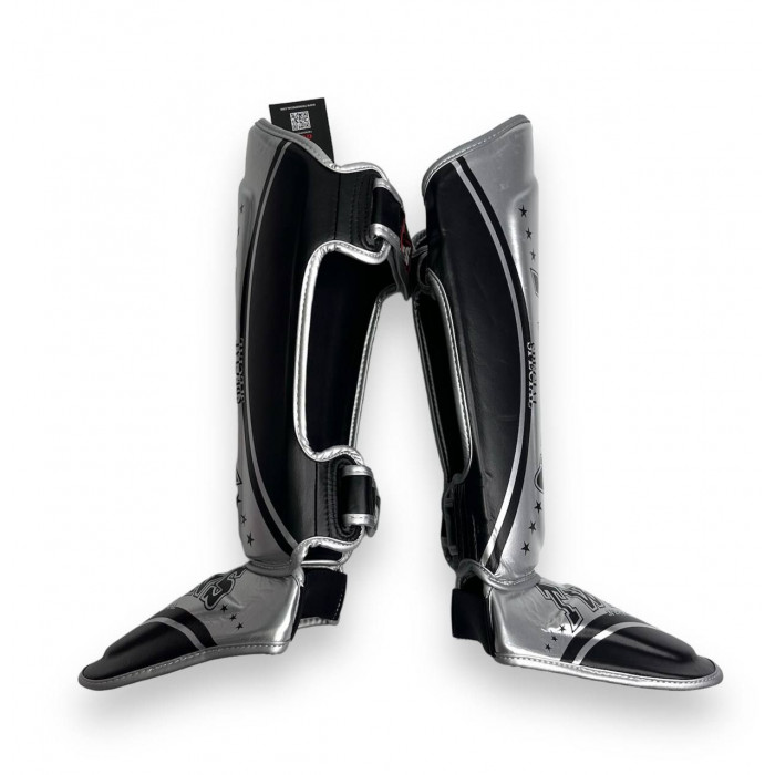Защита голени Twins Special FSGL10-TW4 black silver XL