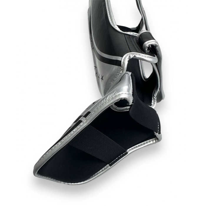 Защита голени Twins Special FSGL10-TW4 black silver XL