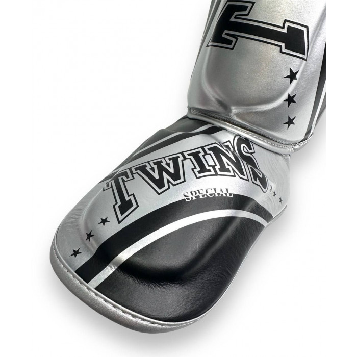 Защита голени Twins Special FSGL10-TW4 black silver XL