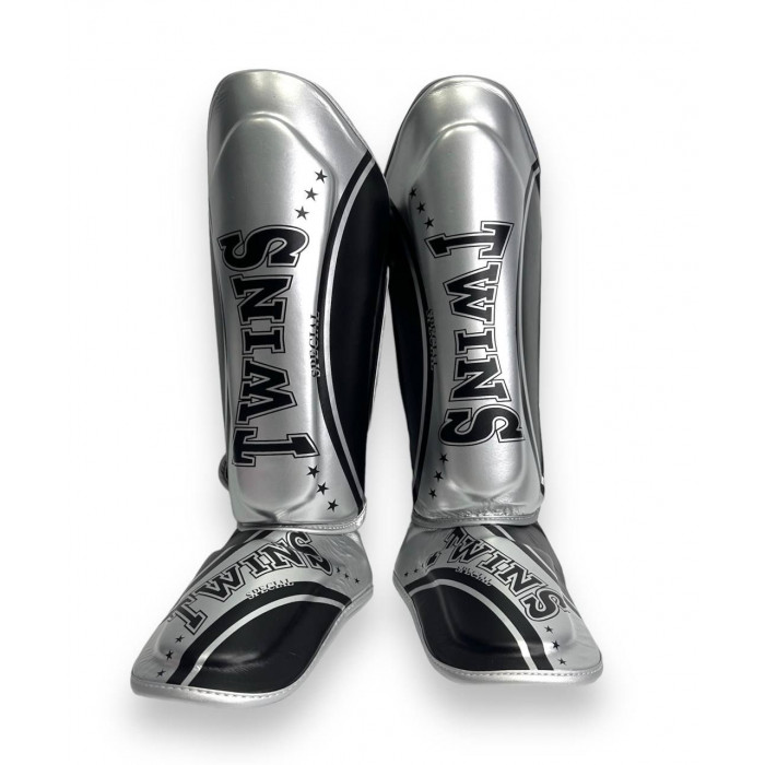 Защита голени Twins Special FSGL10-TW4 black silver XL