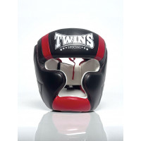 Шлем боксерский Twins Special HGL11 black red L