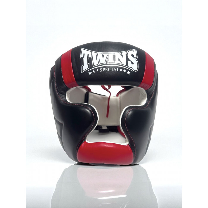 Шлем боксерский Twins Special HGL11 black red XL