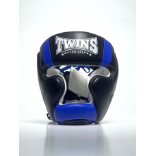 Шлем боксерский Twins Special HGL11 black blue XL