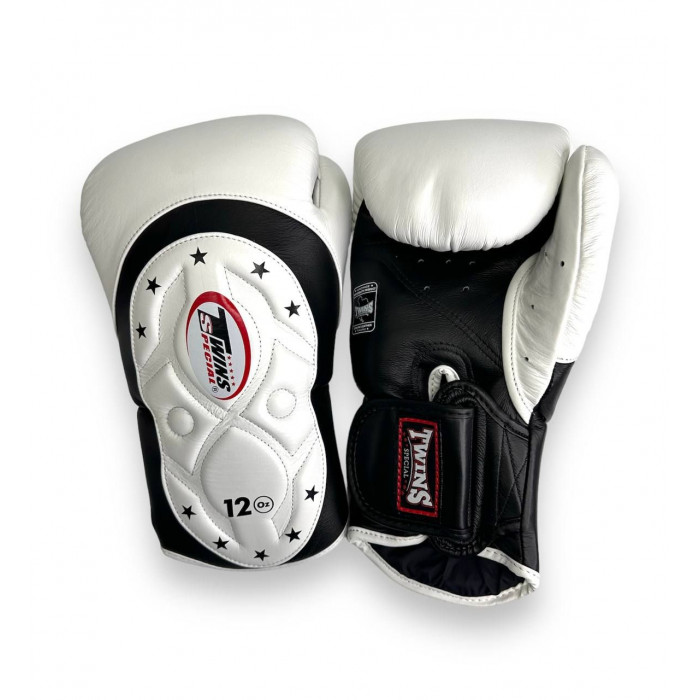 Боксерские перчатки BGVL6 black-white 14 oz