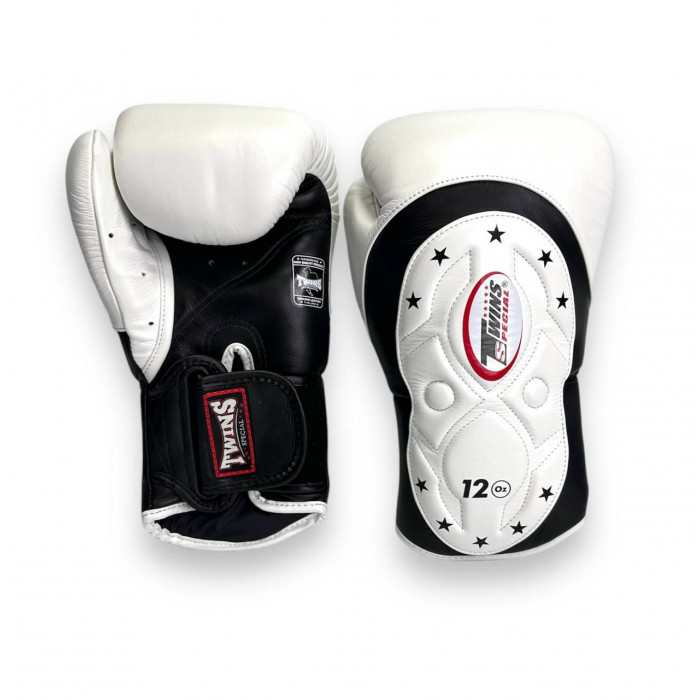 Боксерские перчатки BGVL6 black-white 16 oz
