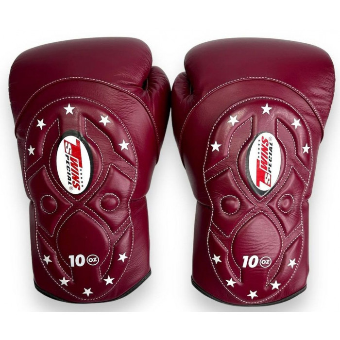 Боксерские перчатки Twins BGVL6 MK maroon maroon 16 oz