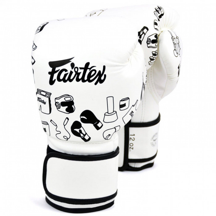 Боксерские перчатки Fairtex BGV14 Street Art Graffiti 1970 14 oz