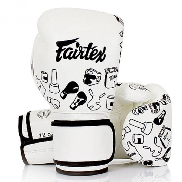 Боксерские перчатки Fairtex BGV14 Street Art Graffiti 1970 14 oz