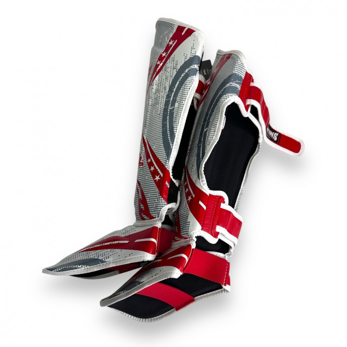 Защита голени Twins Special FSGL10-TW5 white red L