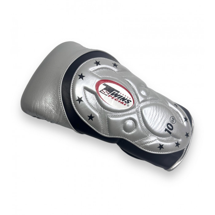 Боксерские перчатки Twins BGVL6 MK Silver 16 oz