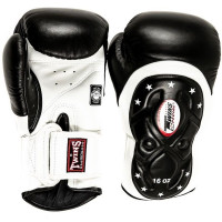 Боксерские перчатки Twins BGVL6 MK white black 14 oz