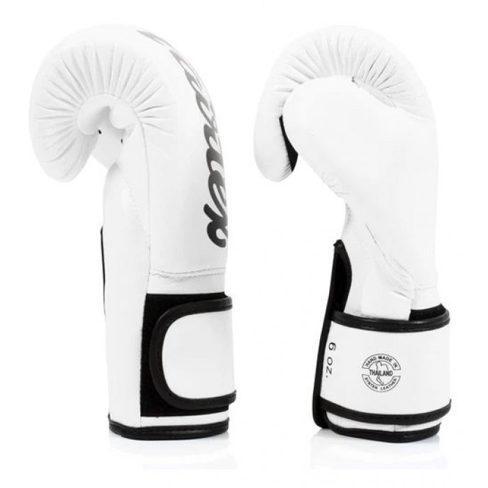 Боксерские перчатки Fairtex BGV14 white 12 oz