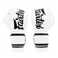 Боксерские перчатки Fairtex BGV14 white 14 oz