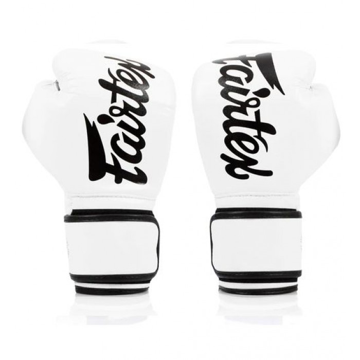 Боксерские перчатки Fairtex BGV14 white 16 oz